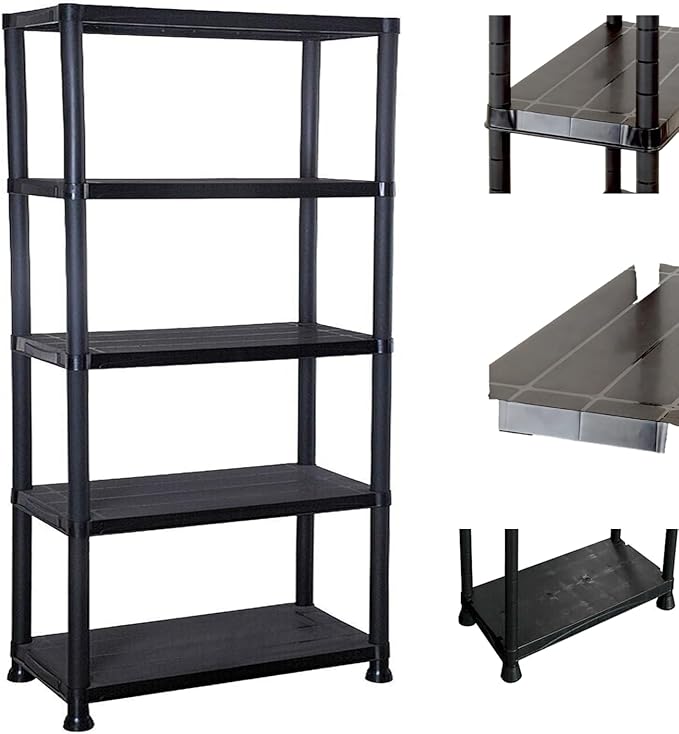 KINZA COLLECTION 45 Tier Metal Storage Shelves Rack Storage Shelf