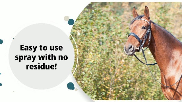 EQyss Premier Marigold Equine Coat Conditioning Spray - Moisturize Horse's Skin & Coat, Add Shine, Detangle, Repel Dirt & Dust, Silicone-Free (32 oz) - image 6