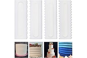4 Pcs/set Cake Scrapers for Buttercream