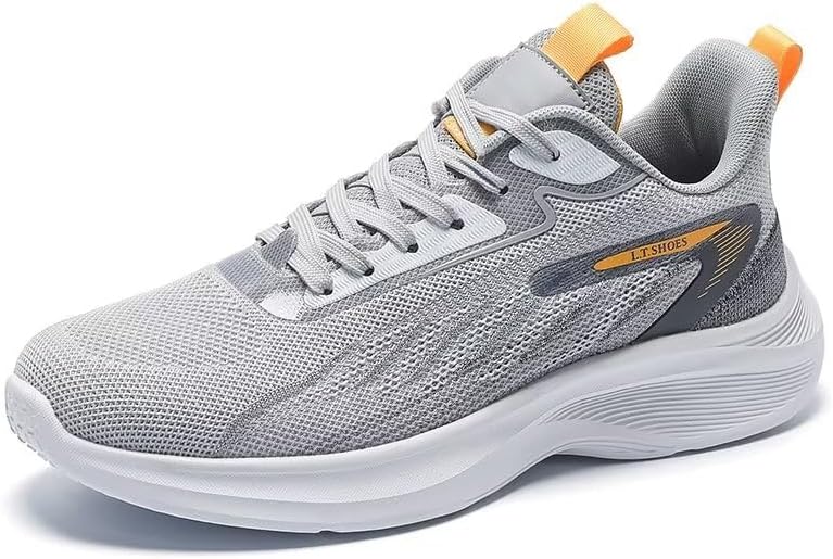 Men's Running Shoes Breathable Lightweight Walking Shoes Mesh Sport Sneakers Shoes for Men