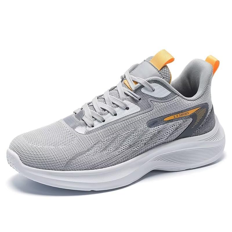 Men's Running Shoes Breathable Lightweight Walking Shoes Mesh Sport Sneakers Shoes for Men