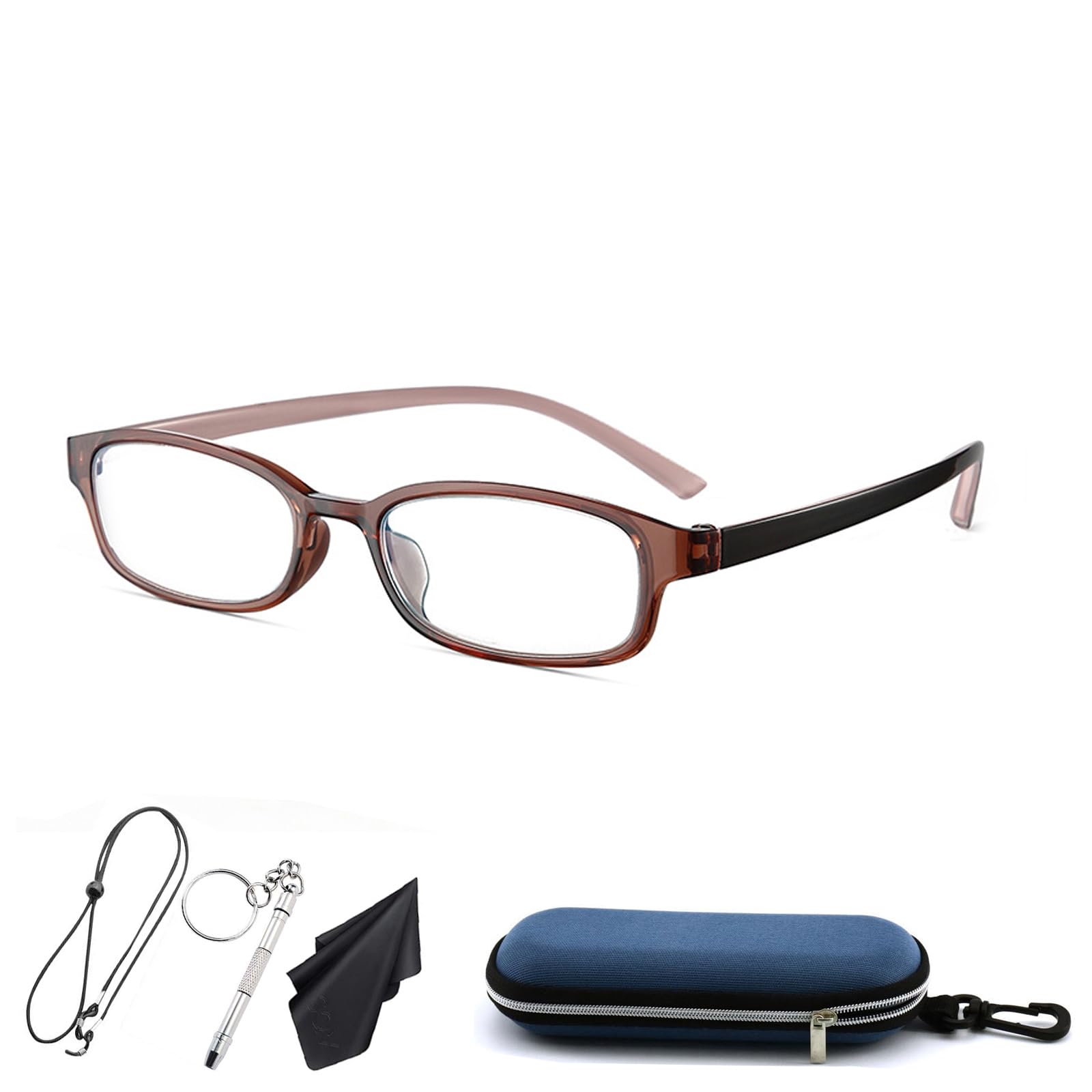 老眼鏡 +2.0 ケース付き 軽量形状記憶 フレーム 老眼用メガネ Amazon.co.jp: [JINSCOOP] 老眼鏡 おしゃれ 軽量形状記憶