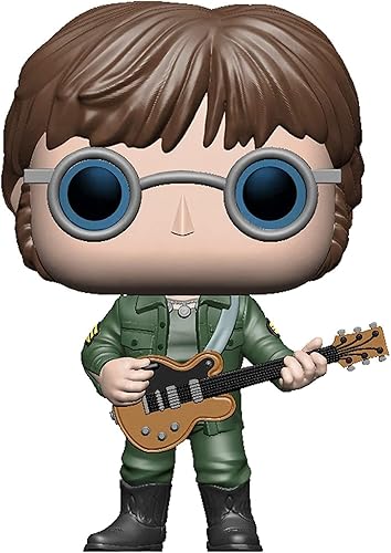 Miniatura 4 de John Lennon (chaqueta militar) Funko Pop! Rocks con funda protectora Ecotek
