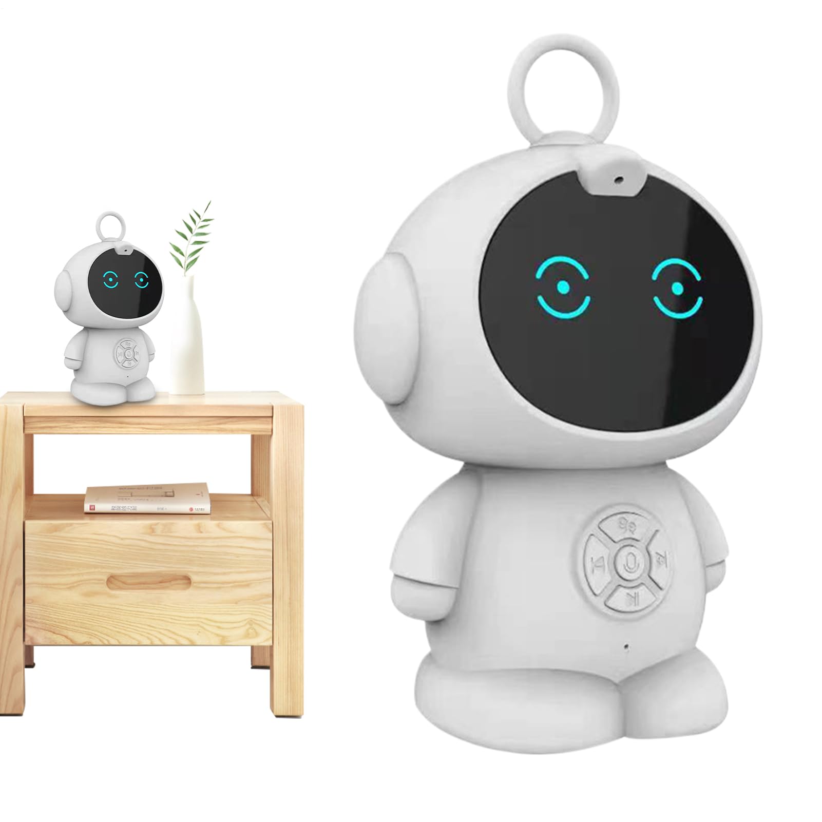 Smart Interactive Robot - Educational Entertainment Machine Companion, Programmable Learning Toy Robot, AI Voice Control Robotic Friend, Fun Robots Toy For Boys Children Home Indoor Outdoor Play