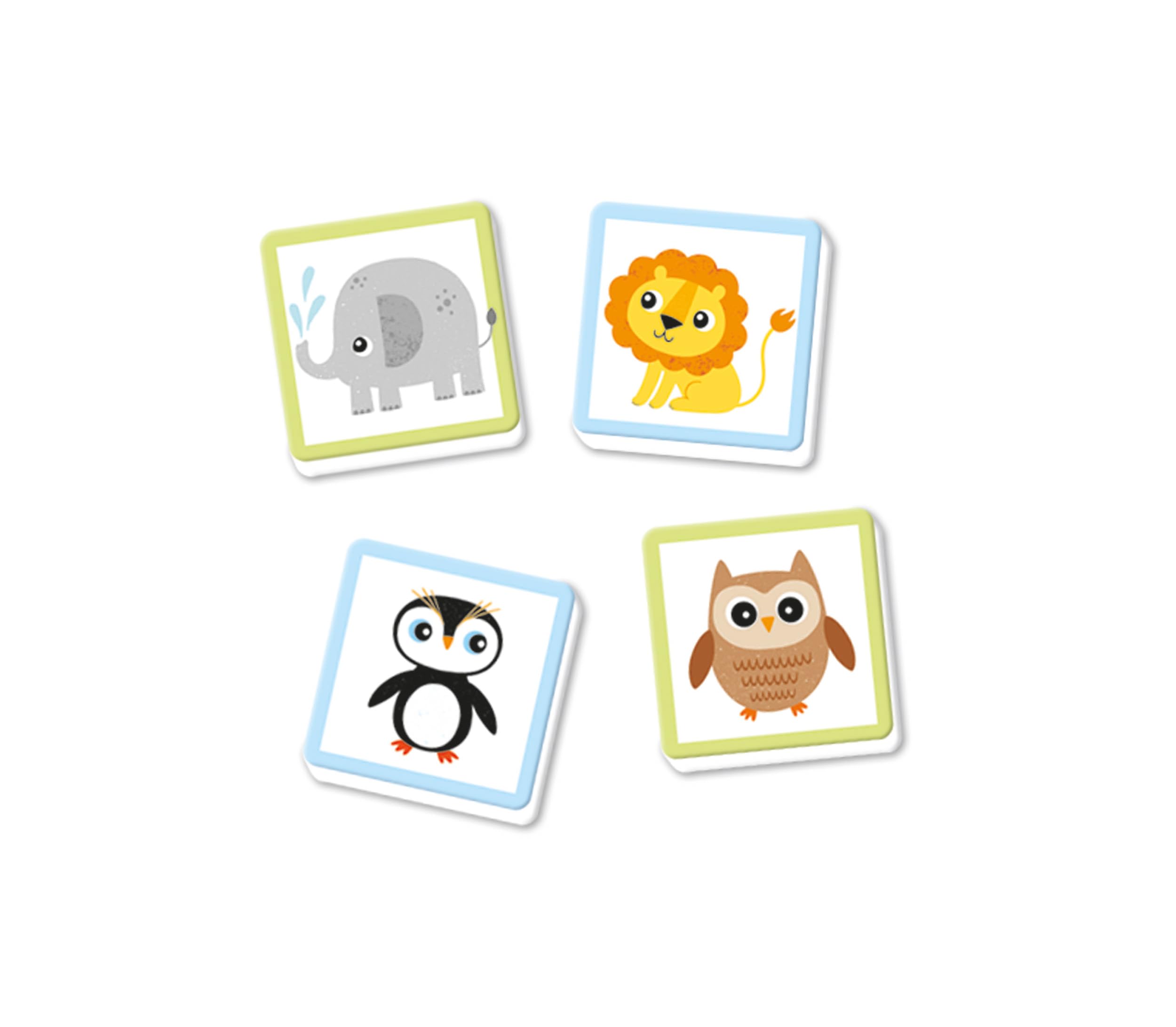 Clementoni Sapientino - Tombola degli Animali, Gioco Educativo 4-6 Anni con 60 Tessere Illustrate, Flashcards per Stimolare Osservazione e Memoria, Made in Italy, Lingua Italiana, 16842