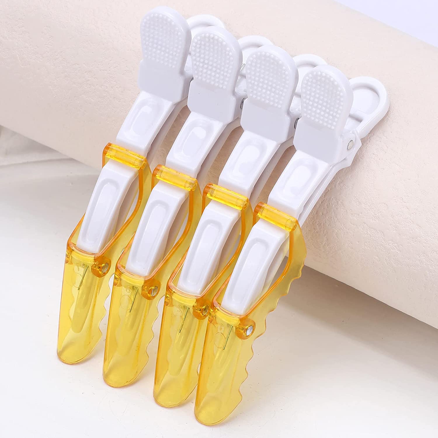 Alligator design-Crocodile Hair Clips for Styling Sectioning with Wide Teeth & anti slip 6 Pcs