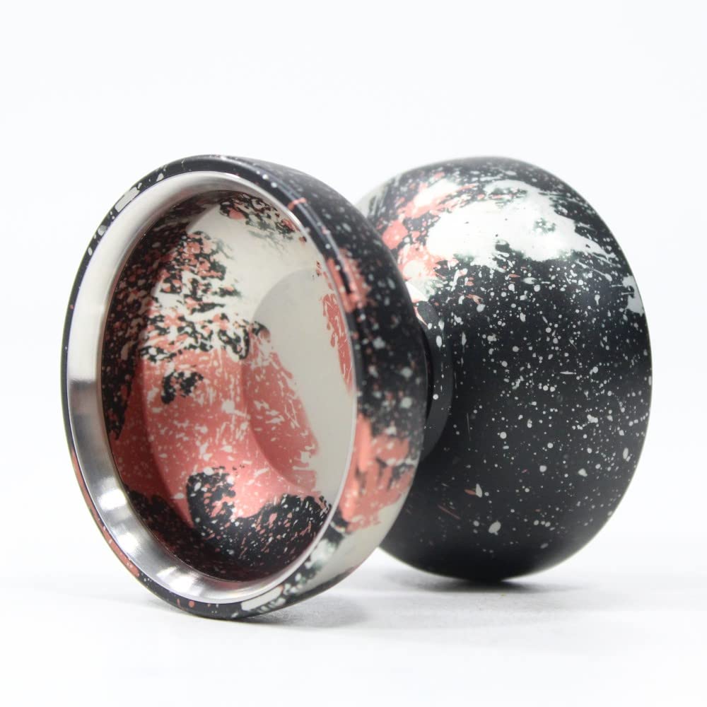 Amazon.com: Ace Yo Amusing MAX Yo-Yo - Wide Bi-Metal YoYo (Black