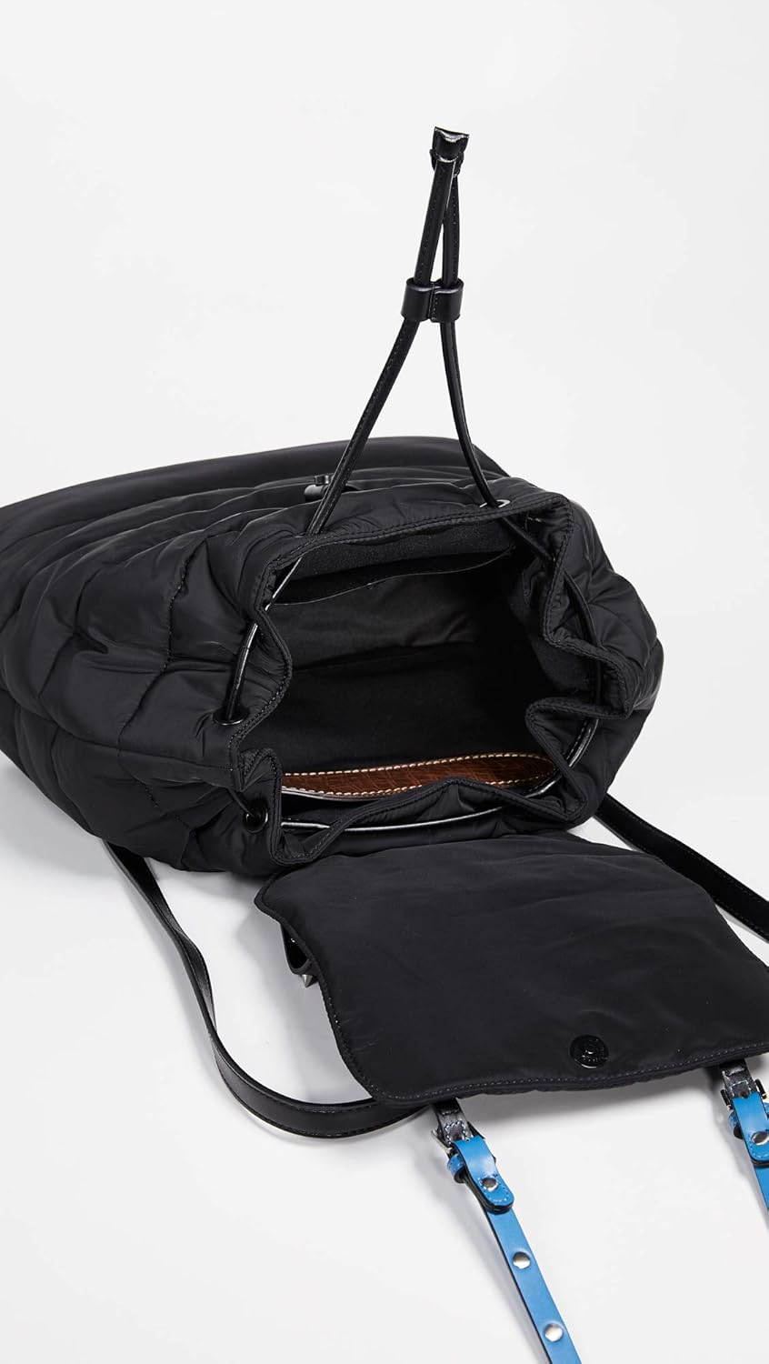 Sam Edelman branwen Flap Backpack, Black/Blue