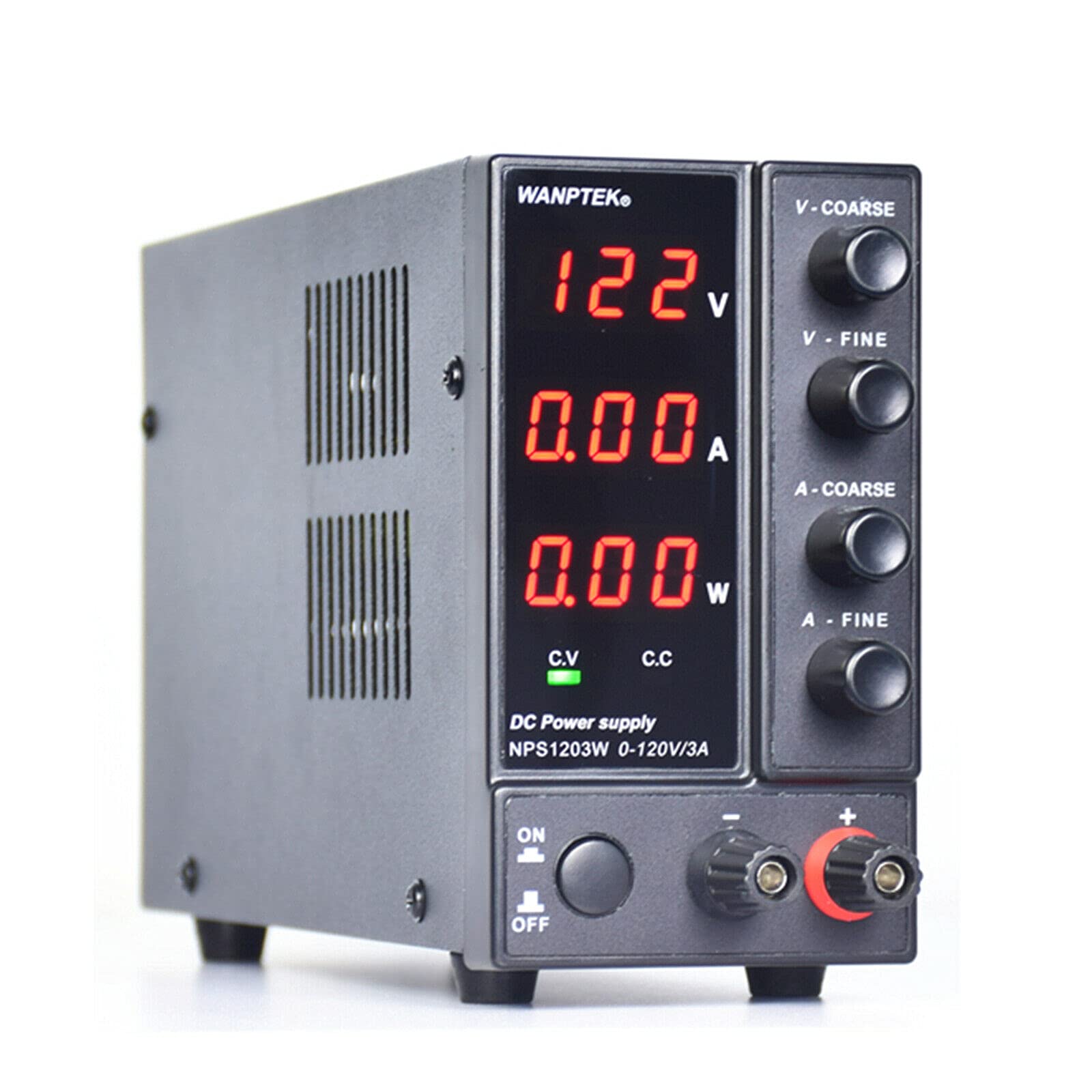 Fuente de alimentación de laboratorio de 0 – 120 V, 0 – 3 A, regulador de alimentación de laboratorio, transformador Power Supply 360 W, precisa