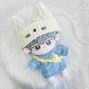 Amazon.co.jp: 【ぬい服】ぬいぐるみ用猫耳ニット帽 15~20cm 用