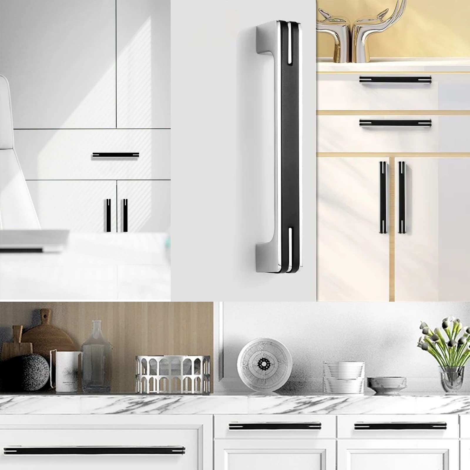 Guolich 2 Pcs Hole Centers 5.03 Inch(128mm) Kitchen Drawer Handle Door - View #13