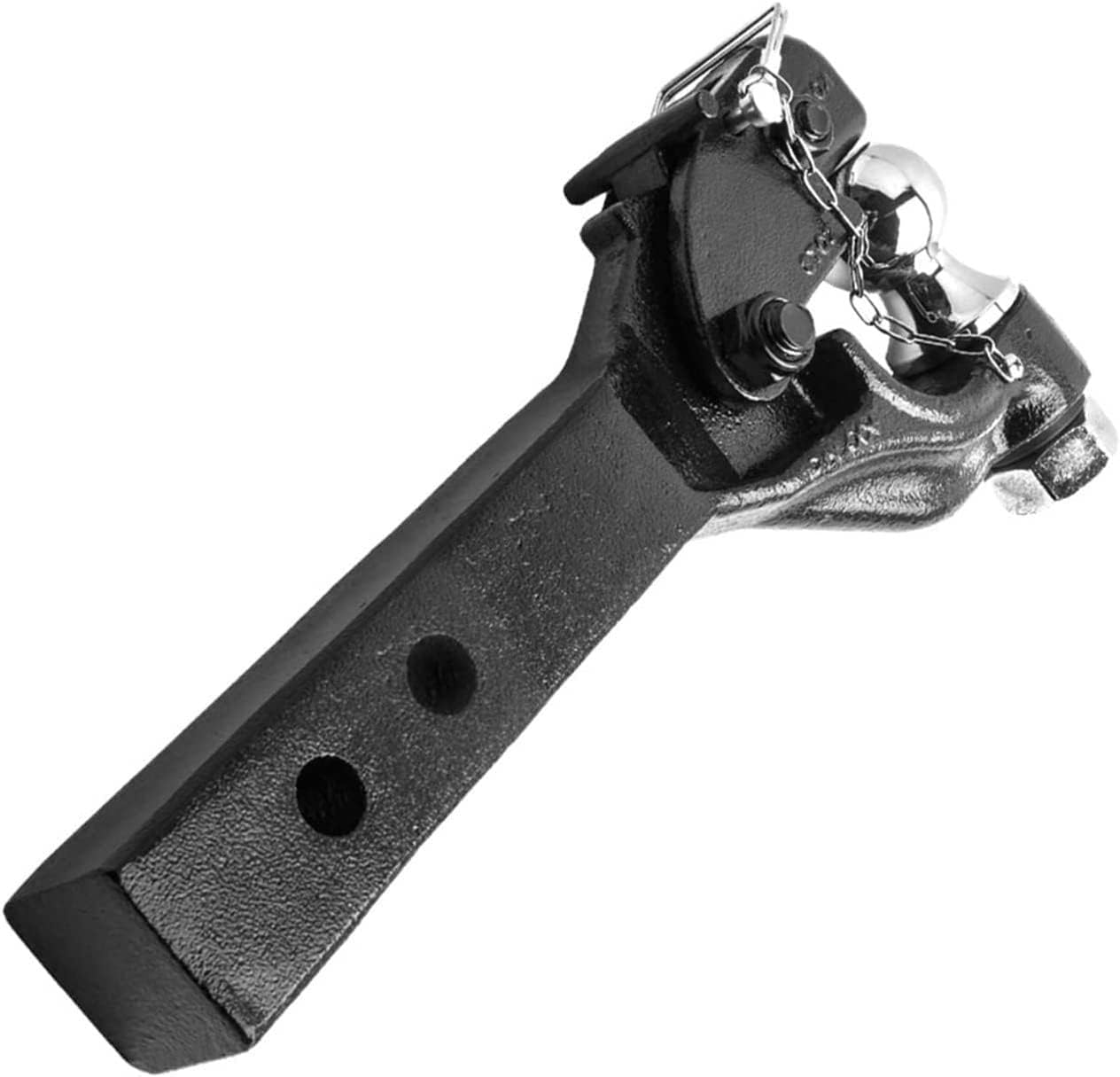 Enganche Remolque de Acero Forjado – Gancho Pintle + Bola 50mm,para Camiones/Maquinaria Agrícola, tracción 10 t