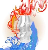 Vista 3 de Anillo de pene reutilizable para hombre, suave, extensor, extensor, eyaculación retardada, de larga duración, más fuerte, elástico, realista