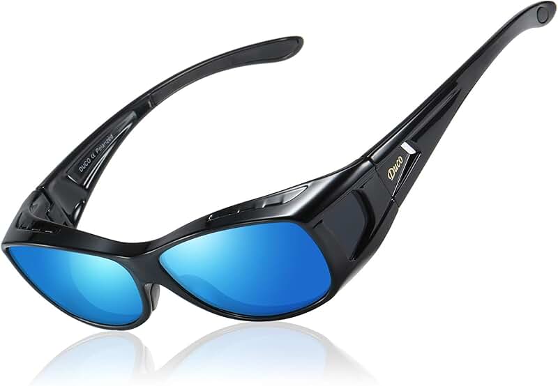 polar optics sunglasses over glasses