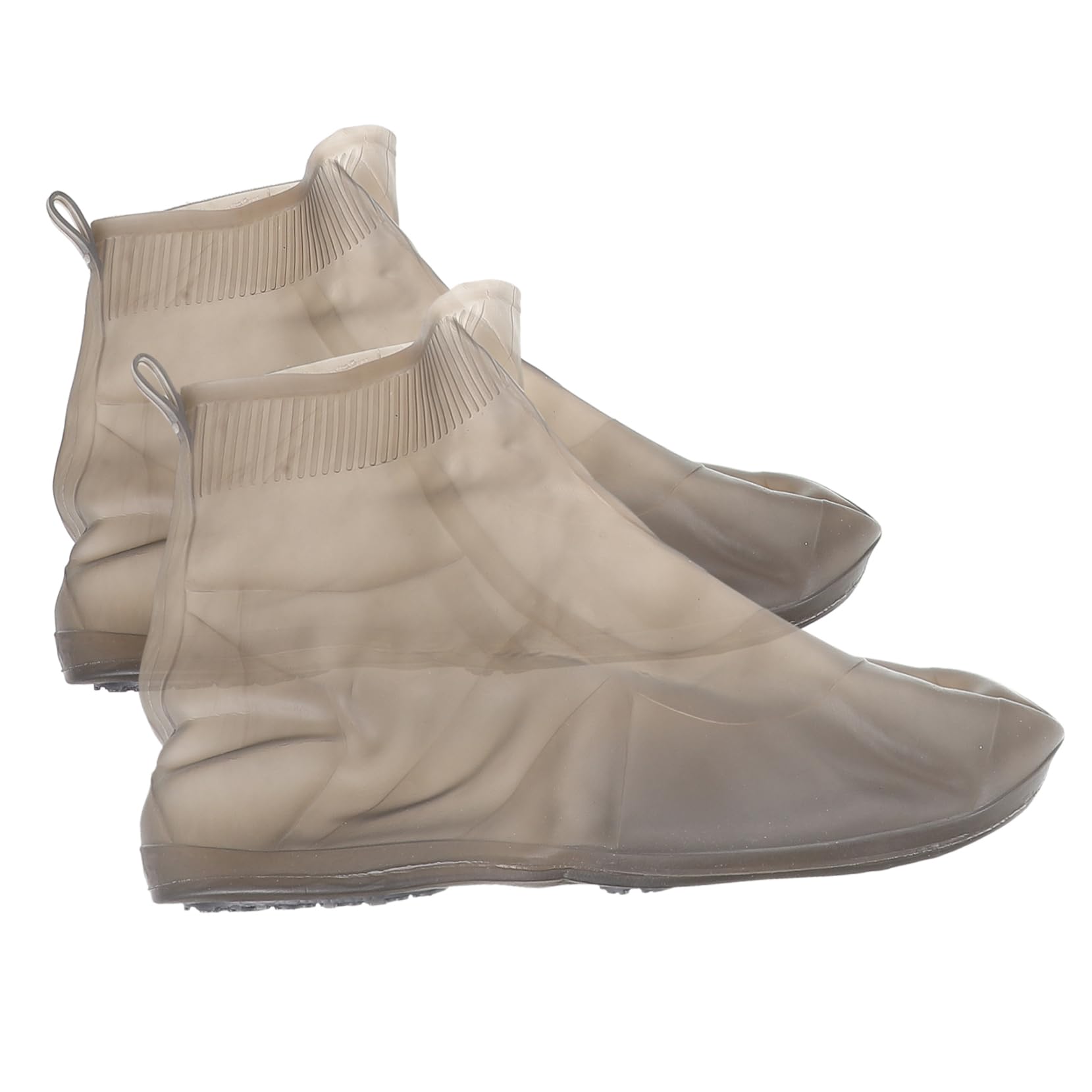 GAROZATION 1pair Rain Boot Covers Silicone Shoe Covers Non-slip Protectors for Men Women Durable Easy to Clean for Versatile Footwear Protection