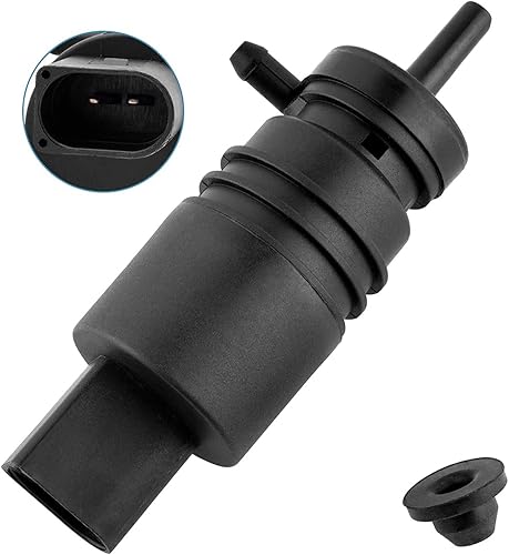 Miniatura 4 de Bomba de limpiaparabrisas con ojal 21323-232316B 67128362154 67128377612 compatible con BMW E46 M3 M5 X3 X5 Z3 Z4 Z8 318i 323i 325i 328i 330i 528i
