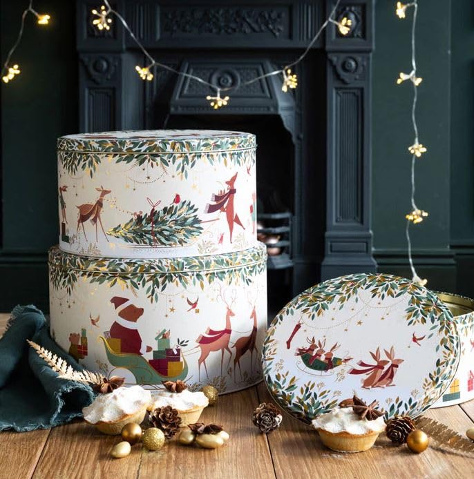 Sara Miller Christmas – Woodland Tales Bear Set 3 Kuchenformen