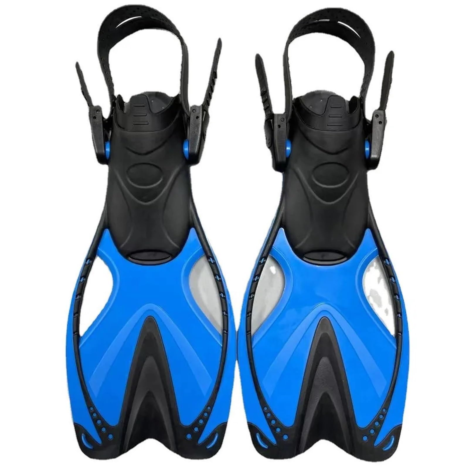 Aletas de Entrenamiento Zapatos de Rana for niños, Aletas Cortas Ajustables Silicona for Asistencia al Buceo, Equipo Entrenamiento liviano for para Entrenamiento Acuático
