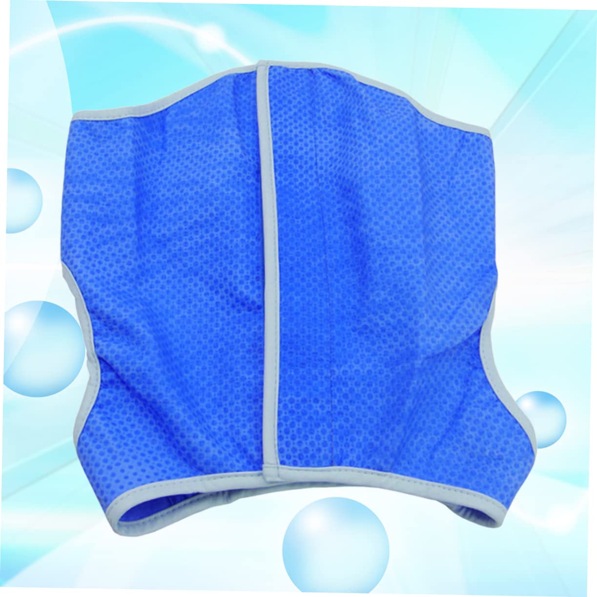Housoutil 3pièces Gilet De Refroidissement pour Chiens Rafraîchissant Maille PVA s Bleu Confortable Et Ultra-léger
