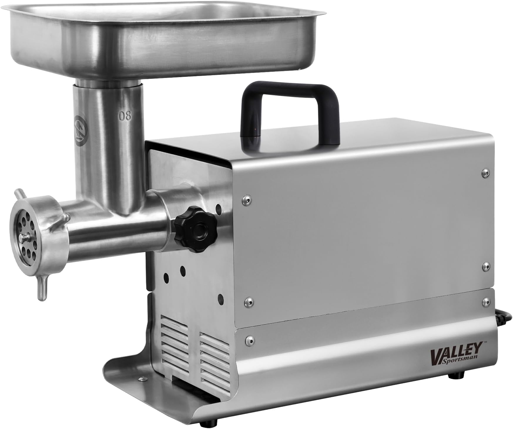 #8 Stainless Steel Electric Meat Grinder, 0.4 HP 300W, Powder Coating, Heavy Duty Industrial Meat Grinder, Ideal for Commercial and Regular Use