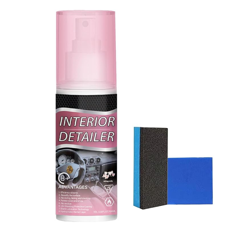 Limpador Automotivo para Interior, Plástico, Borracha, Couro e Pneus Generic Cic-001 — Frasco de 30 mL