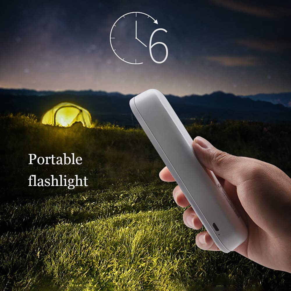 Sensore di Luce, la Luce di Notte Portable LED, 1.2W luminosità, della Temperatura 2800K a Colori, USB, 2 modalità di Illuminazione, Magnetico, Risparmio energetico (3 Pack),Rosa