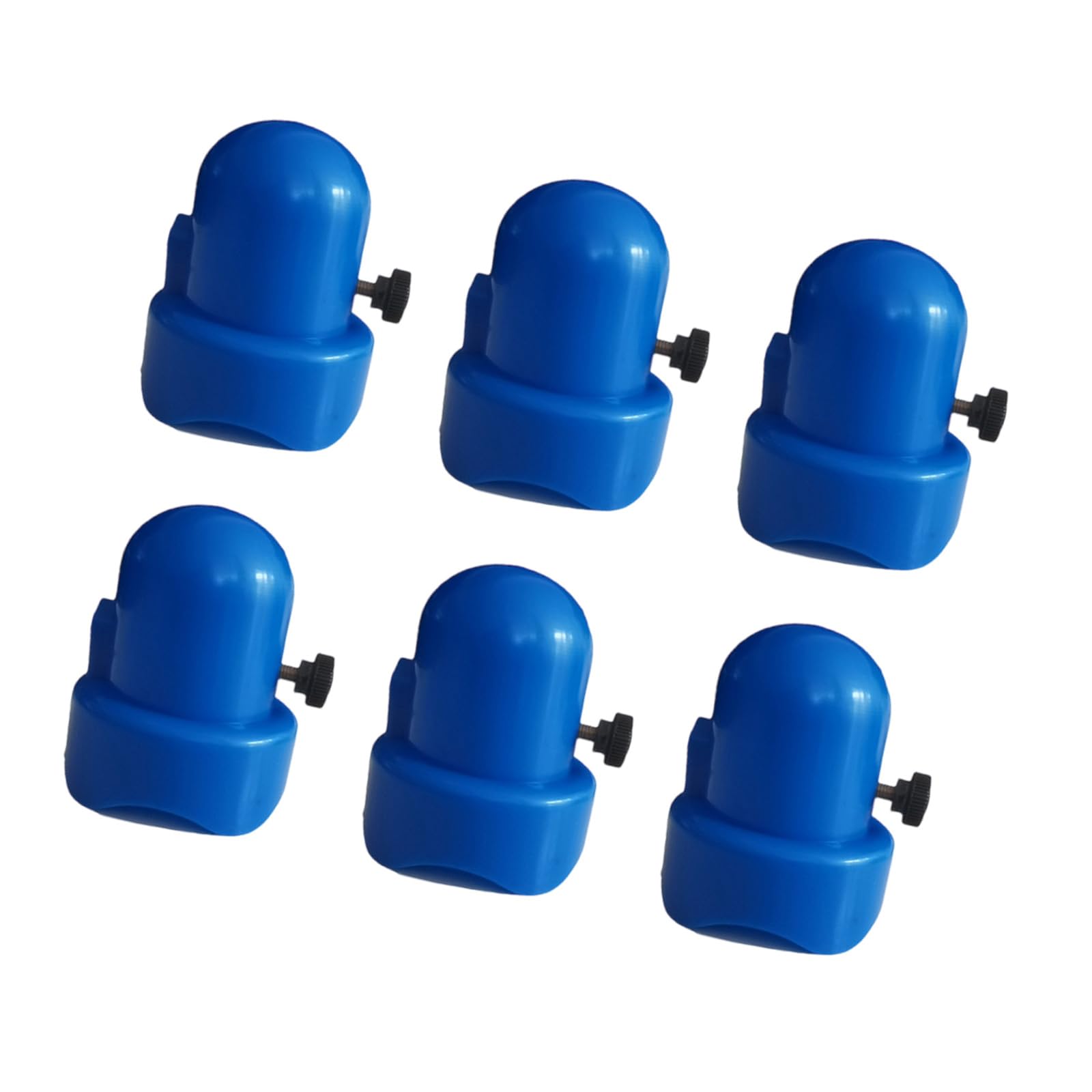QIAOLIDA Trampoline Enclosure Poles Cover with Screw-in Bolts End Protector For Secure Jumping And Long Terms