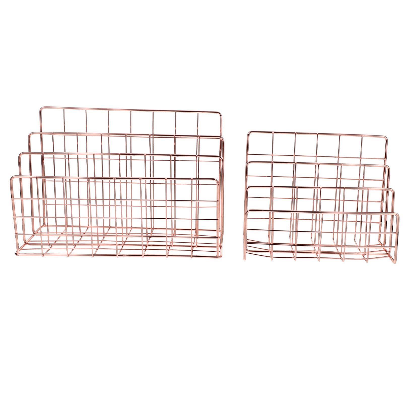 Soportes metálicos para vinilos Luxshiny estantería de hierro portadiscos paquete de 2 piezas