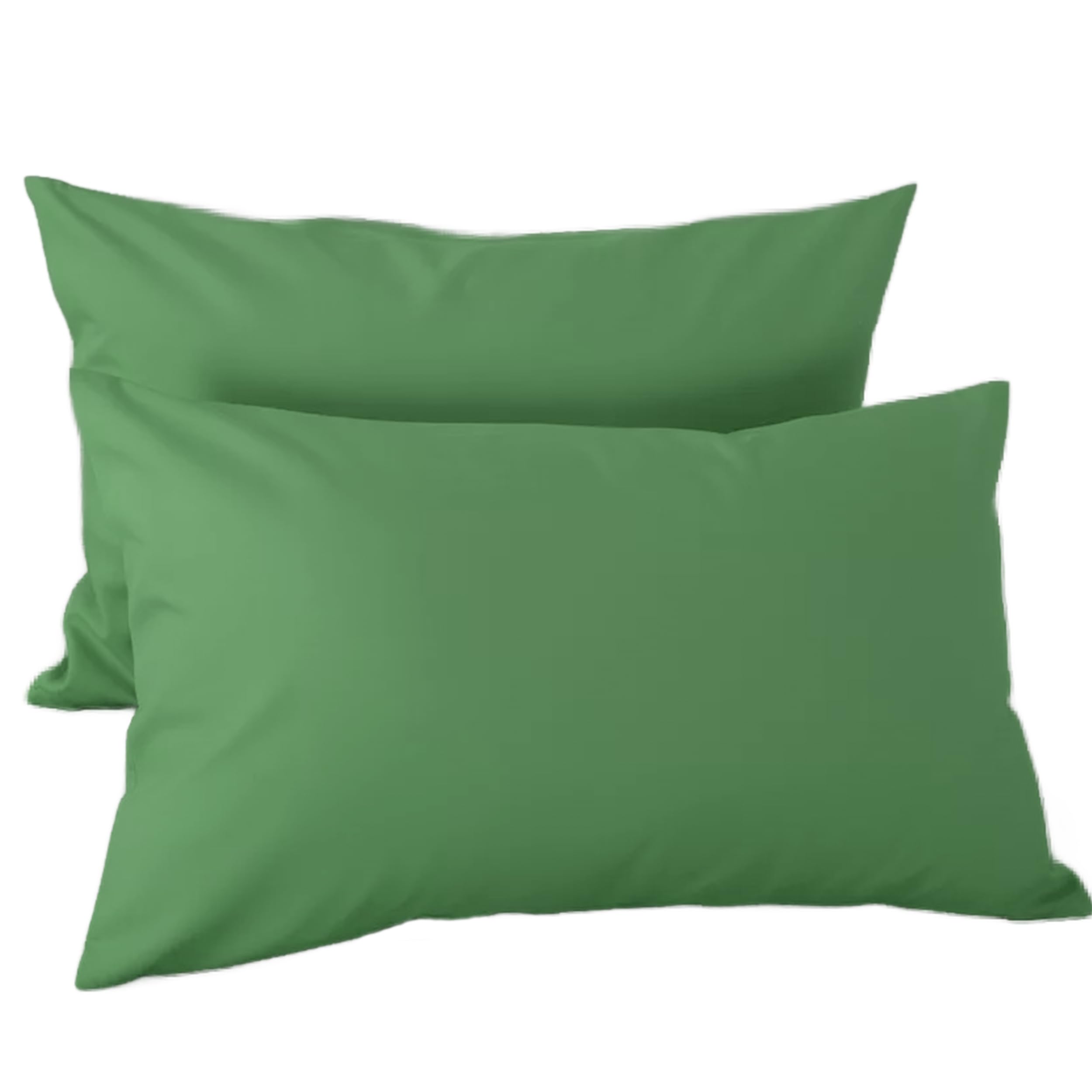 H HANSEL HOME Juego de 2 Fundas de Almohada con Cremallera – Protector de Almohada 100% Microfibra Transpirable y Suave – 70x45cm, Blanco — view 8