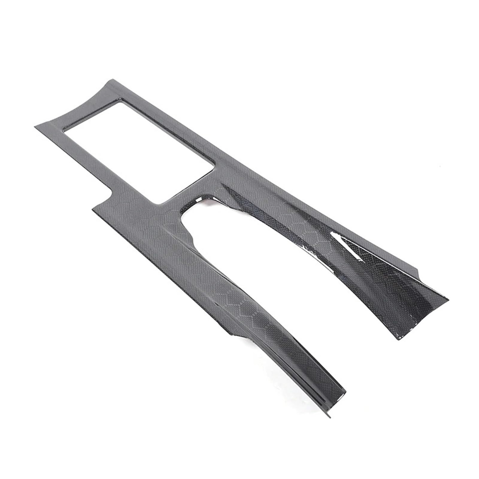 Car Interior Moulding Trim for Nissan for GTR R35 2008-2016 Car Central Control Gear Panel Decorative Sticker Interior Accessories Interior Accessories(RHD A Carbon Fiber)