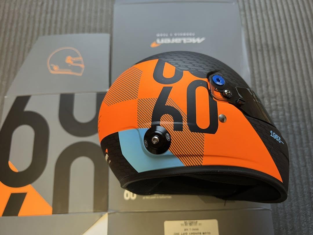 Amazon.co.jp: F1 マクラーレン 60周年記念 チームヘルメット 1  