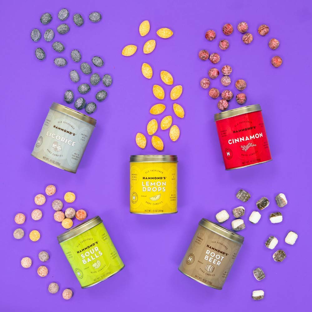 Buy Hammond’s Old Fashioned Sour Balls Pantry Candies 2 10 Ounce Tins