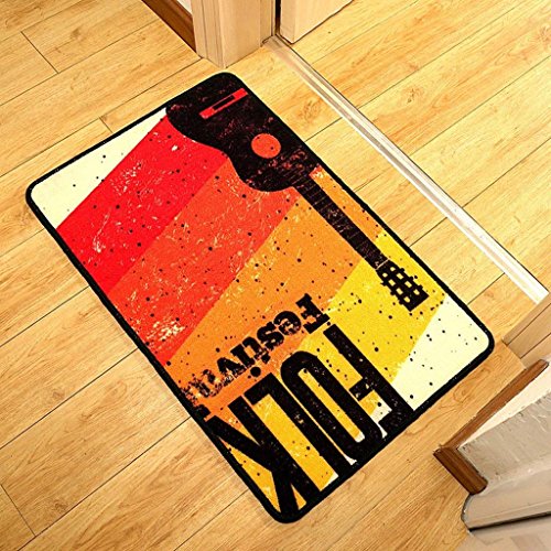 Tapis de porte de matelas d'entrée GZ antidérapant pour la maison