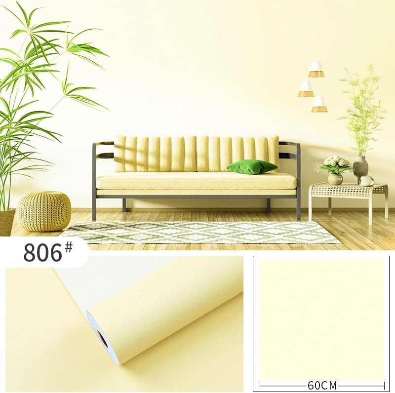 注目 Folu 壁紙シール おしゃれ つや消し 60cm 10m一巻 リメイクシート はがせる 壁紙 補修 模様替え 多用途 ふすま紙 シールタイプ 壁がみシール 厚手 防汚 防カビ 耐熱 はがせる壁紙屋本舗 はがせるシール 0 6 10m つや消し 806 ライトベージュ Cutting
