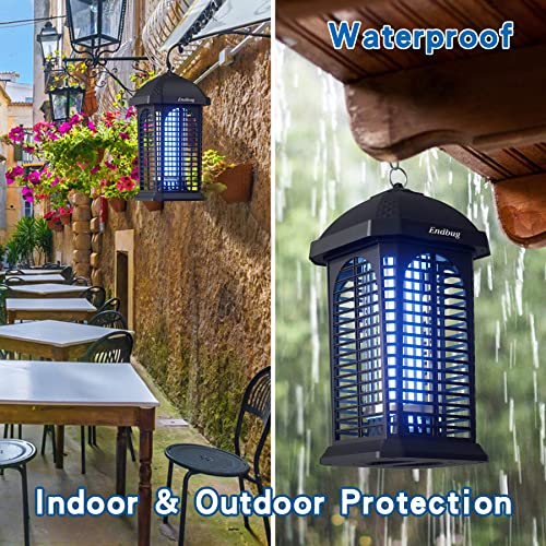 Bug Zapper, Electronic Insect Killer Outdoor Waterproof, High Powered Mosquito Zapper 4200V 25W Electric Fly Traps Light for Home Backyard, Patio, Garden Bug Zapper, Electronic Insect Killer Outdoor Waterproof, High Powered Mosquito Zapper 4200V 25W Electric Fly Traps Light for Home Backyard, Patio, Garden