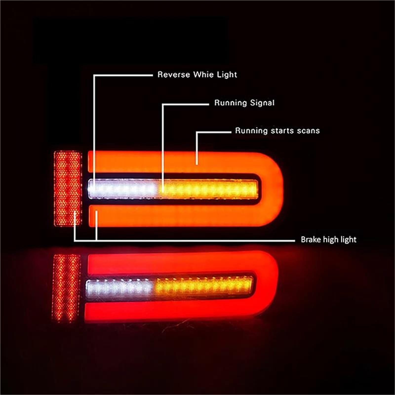 Fanal Trasero Luz Trasera Para Automóvil Para Suzuki Para Jimny 2007-2017 2019-2024 Conjunto De Luz Trasera Luz De Marcha Atrás, Intermitente Luz De Freno Luz antiniebla trasera(Black 2019-2024)