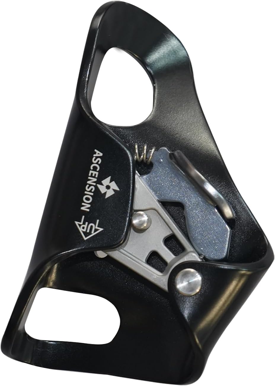 Mode Rock Climbing Chest Ascender, CE Certified Abdominal Rope Clamp, 7075 Aviation Aluminum, 5kN Working Load, Fits 8-13mm Ropes for Vertical Climbing & Outdoor Rescue