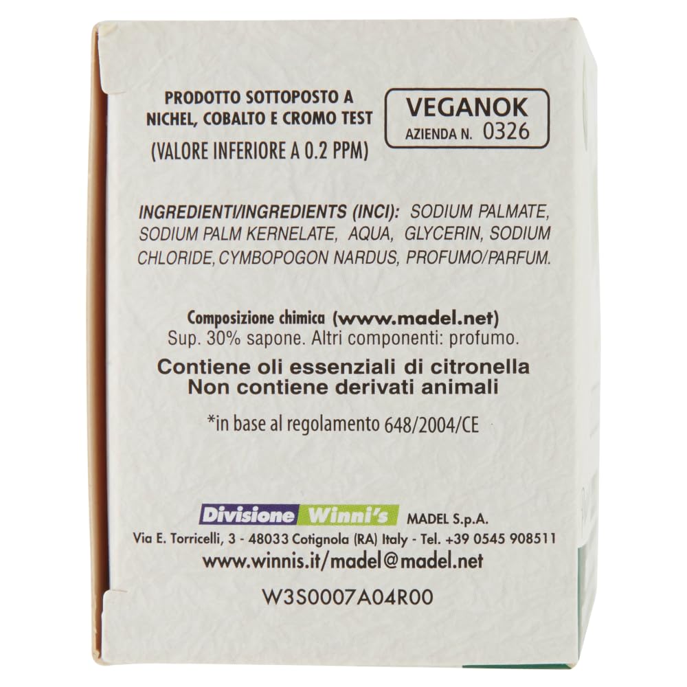 WINNI'S Mydło marsylijskie 24 x 250 g, bez perfum, pręt, detergent do prania