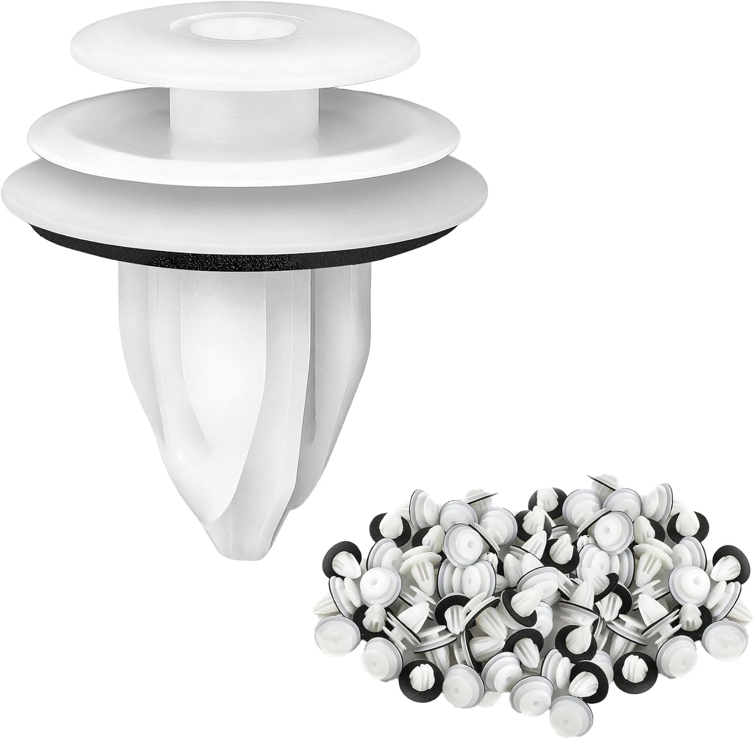 RGOAANC 50PCS Door Trim Panel Clips Replace 90467-A0005 for Toyota Lexus - Durable Nylon Retainers