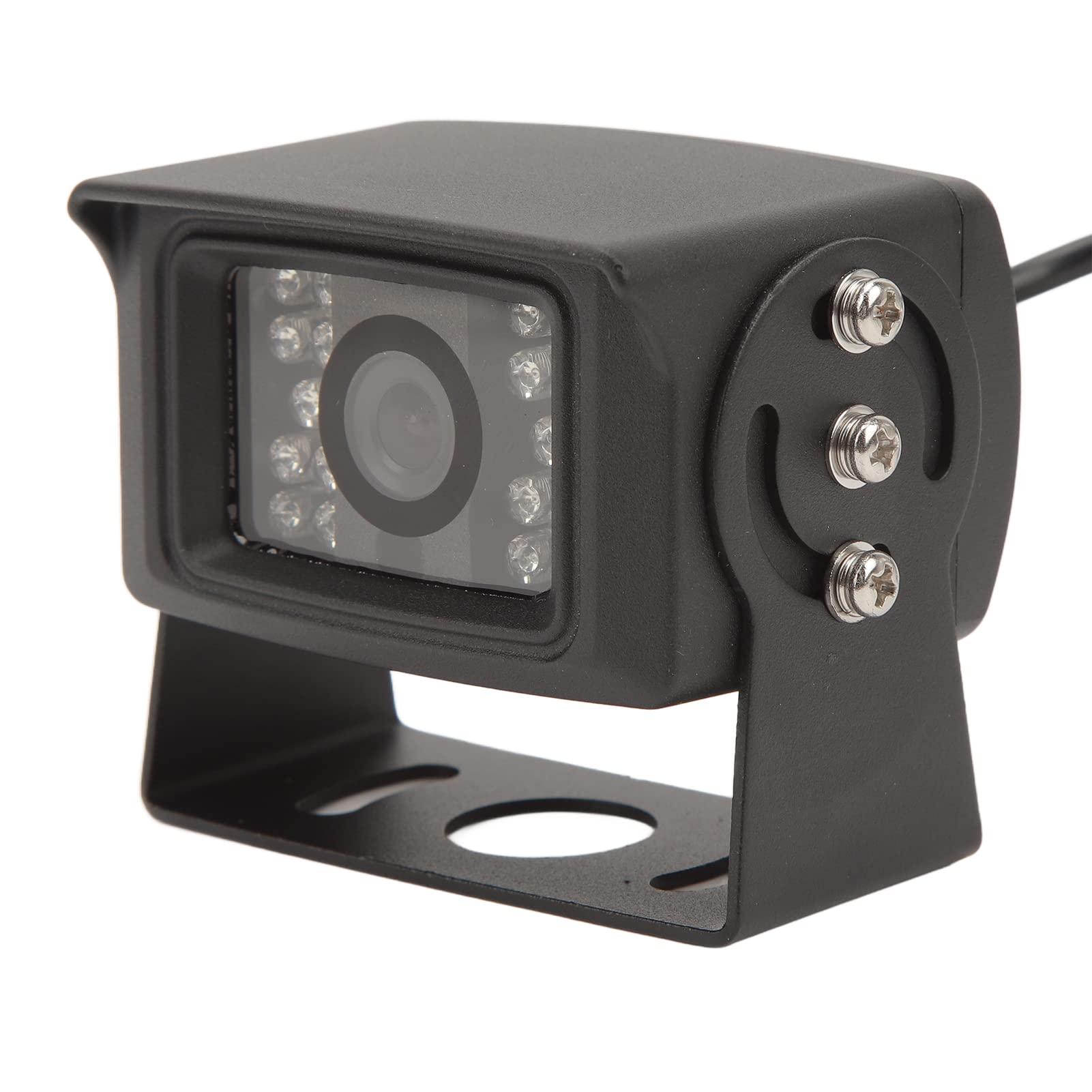 Telecamera posteriore impermeabile 1080p con visione notturna e 18 luci LED a infrarossi per camion, , auto (NTSC)