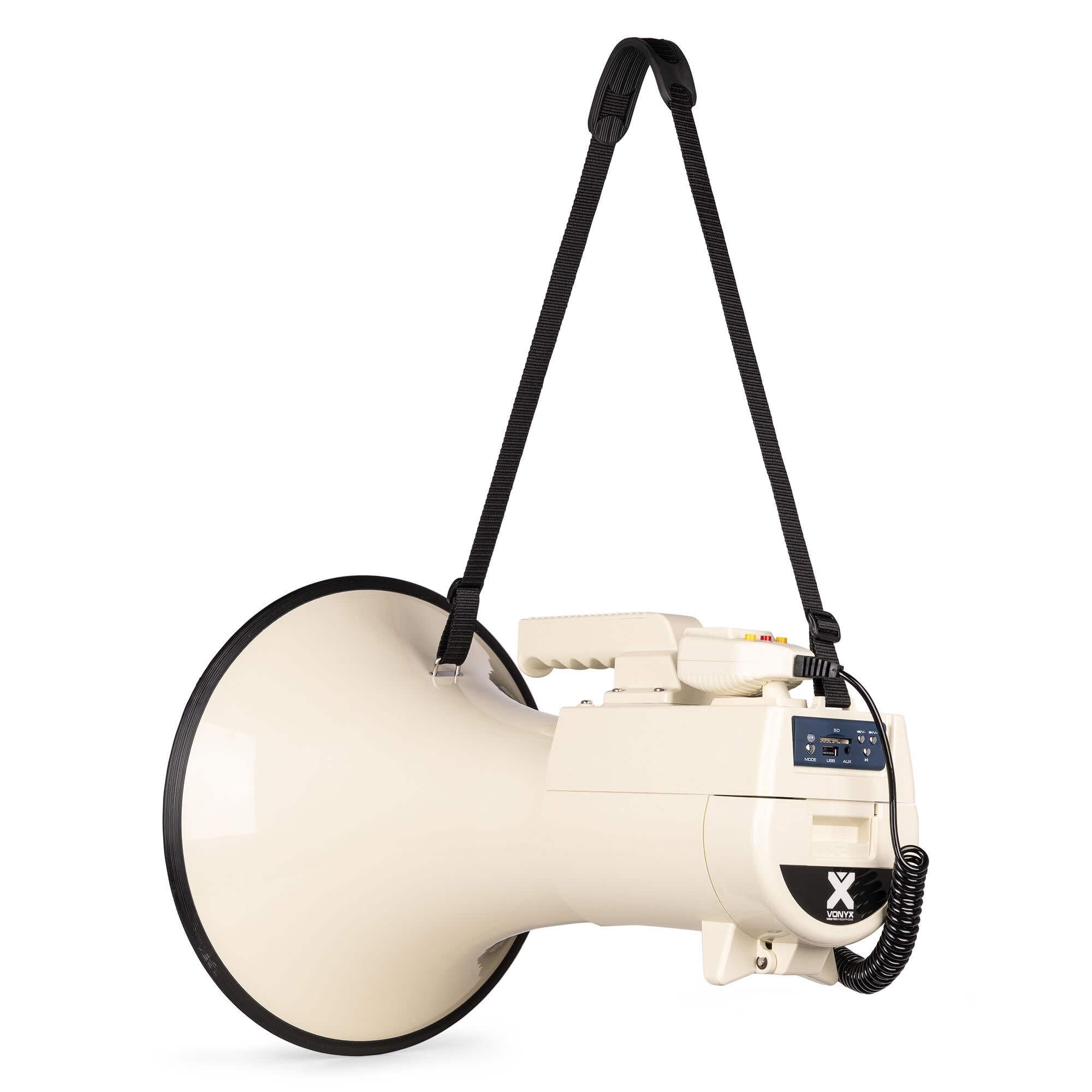 Vonyx MEG065 65w Megaphone With Rechargeable Battery | SBR Pro Sound - View #2