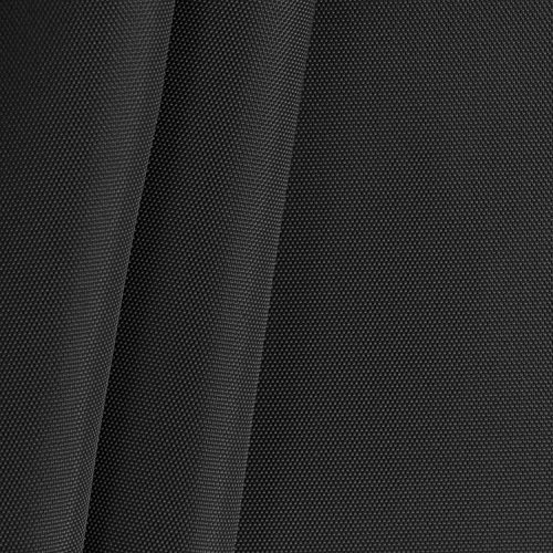 Black 420 Denier Coated Pack Cloth Fabric