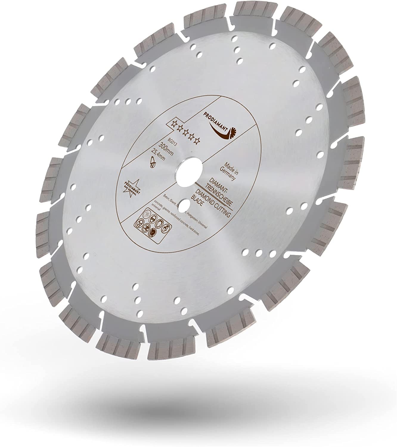 Diamant-Trennscheibe Breitschnitt Beton 300 - 500 Mm Breite 6 15 Mm Aufnahme 254 Mm