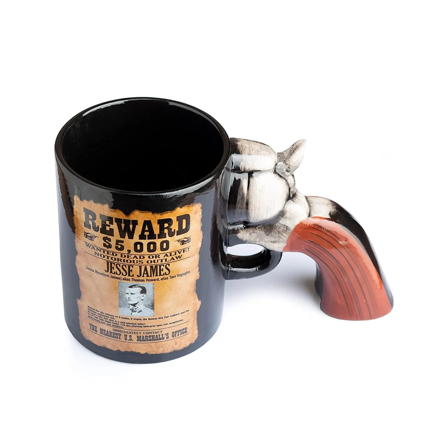 Sponsored Ad - Ceramic Silver Gun Mug Tea Coffee Mug 250ml