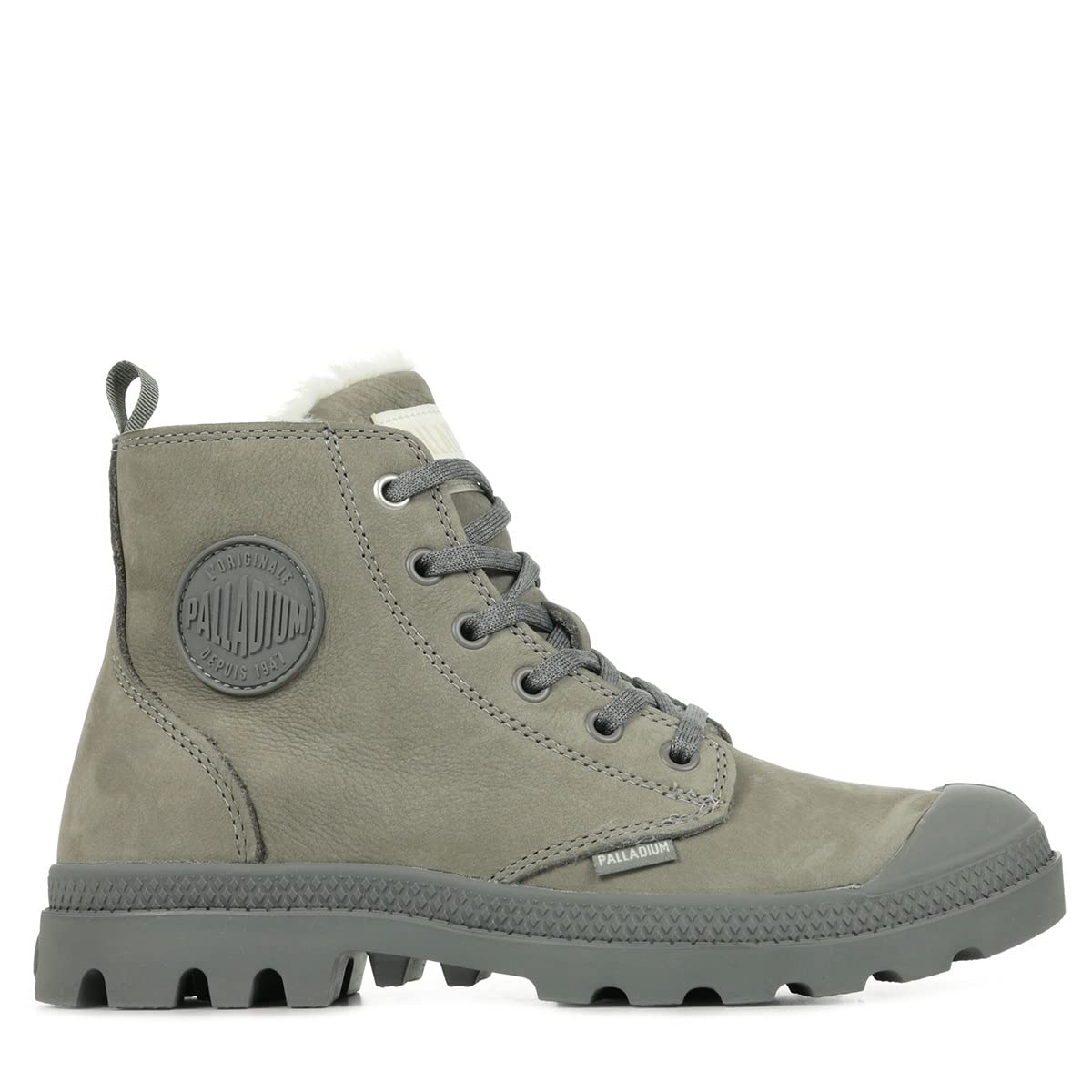 Palladium, PAMPA HI ZIP WOOL, Sneaker Boots female, Beige, 5.5 UK