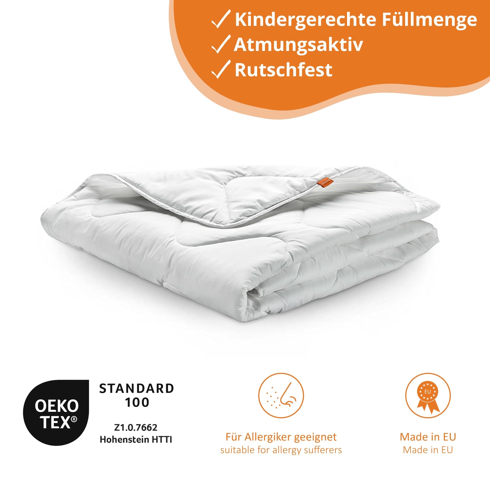 Lot De 2 Couettes D’Été Légères Sleepling 135x200 Cm - Microfibre 410g - Idéale Pour Nuits Chaudes