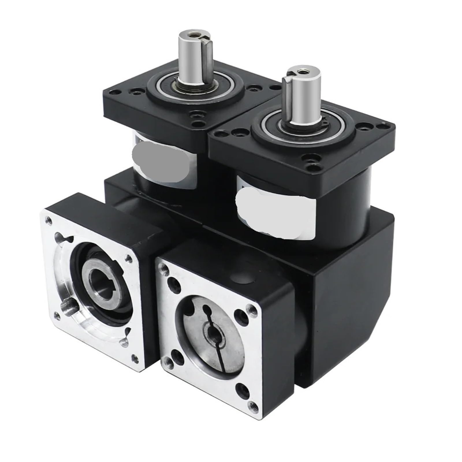Reductor de engranajes planetarios ángulo recto con relación reducción 16, 20, 24, 30, 36, 40, 50 y 60 for motor paso a CNC | PXW60 For 60 servo,20 to 1
