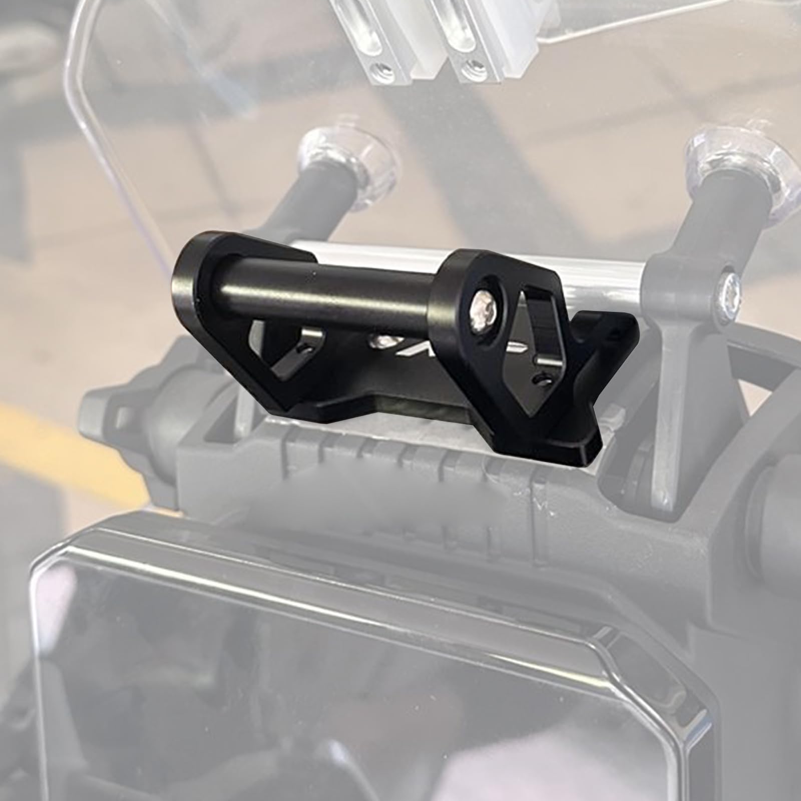 TT719 Black 22MM GPS Phone Mount Navigation Bracket Holder Compatible with CFMOTO Ibex 450 2025,Aluminum Alloy,CNC-machined,Anodization,CFMOTO Ibex 450 Accessories