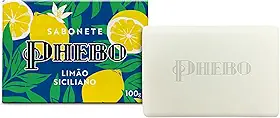 PHEBO Sabonete Limão Siciliano, Amarelo, 100g