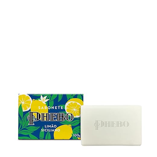 PHEBO Sabonete Limão Siciliano, Amarelo, 100g